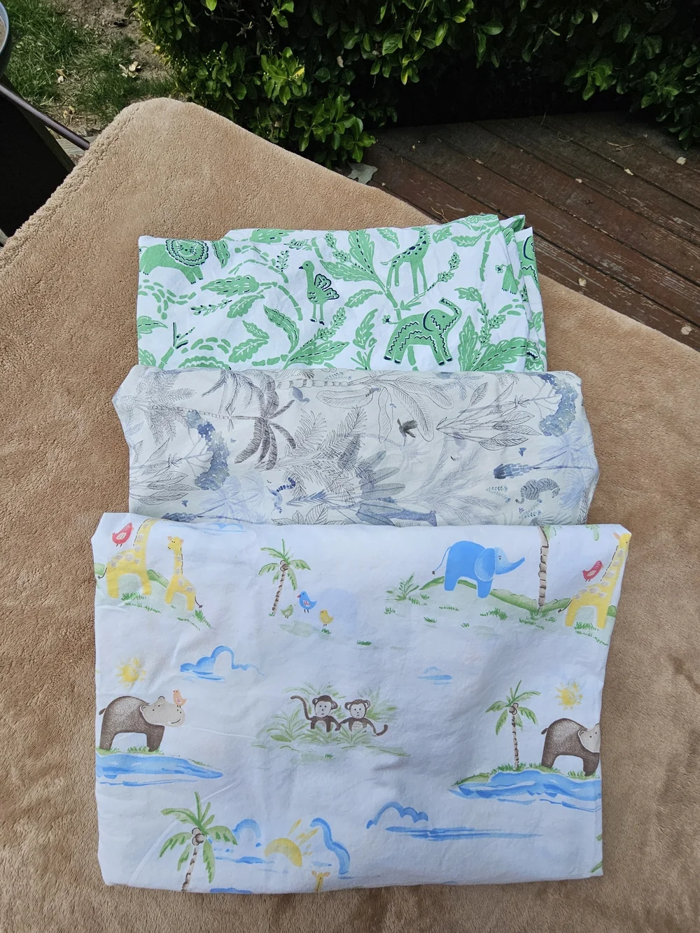 Pottery Barn Kids Fitted Crib Sheets - Set Of Three